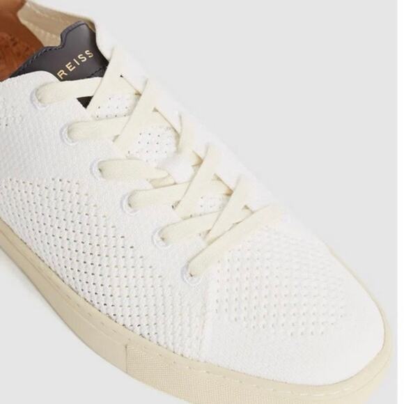 REISS Brackley Knitted Trainer sz12 main image 5
